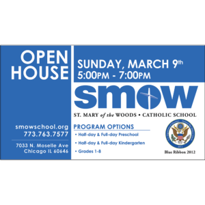 SMOW – Open House Banner – 72 x 36