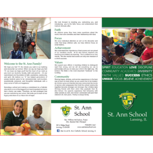 St. Ann  – Tri-fold Brochure