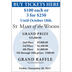 SMOW – 18 x 24 “Grand Raffle” poster