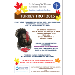 SMOW – 18 x 24 Turkey Trot Poster
