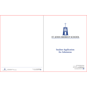 St. John Brebeuf – Enrollment Application