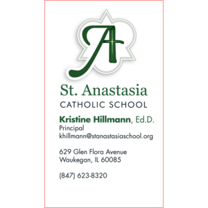 St. Anastasia Business Cards