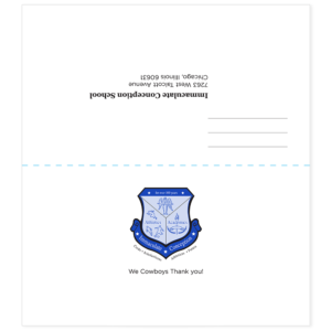 IC – Immaculate Conception – Remittance envelopes